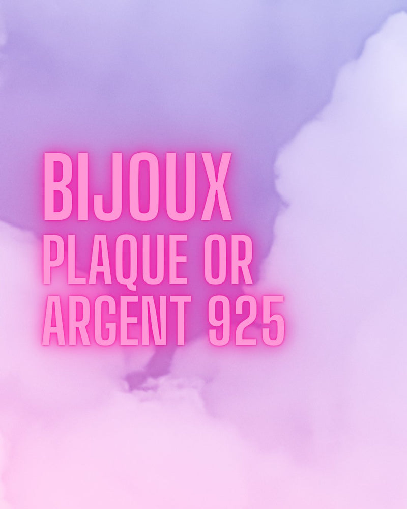 Bijou en plaqué or ou argent 925