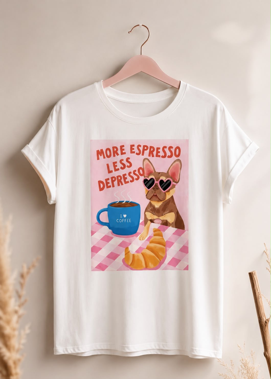 T-shirt Graphique Taille Unique – Choix du Design
