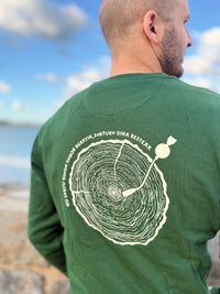Sweat mixte Ez Kexa ENBOR sans capuche – Forest green