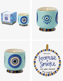 Bougie Paddywax “Incense & Smoke” – Œil Porte-Bonheur
