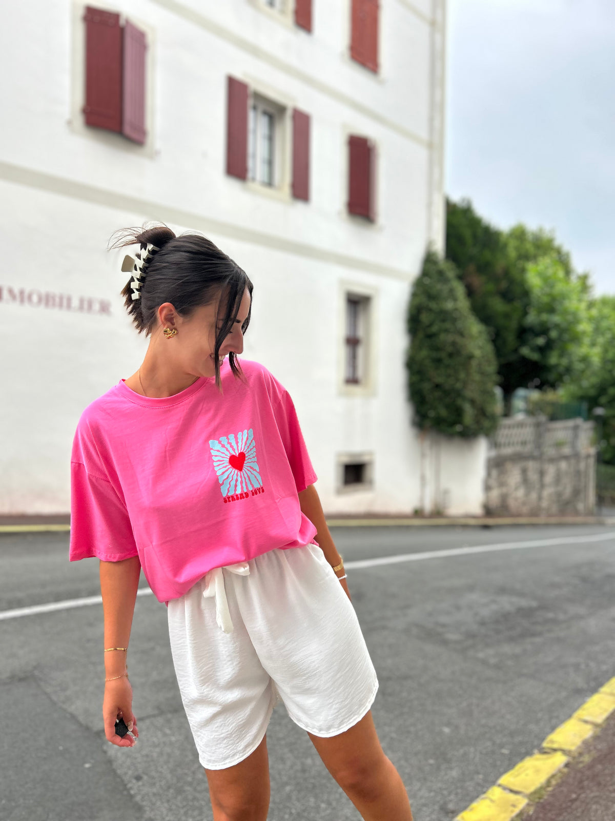 T-shirt Spread Love – Cœur Graphique