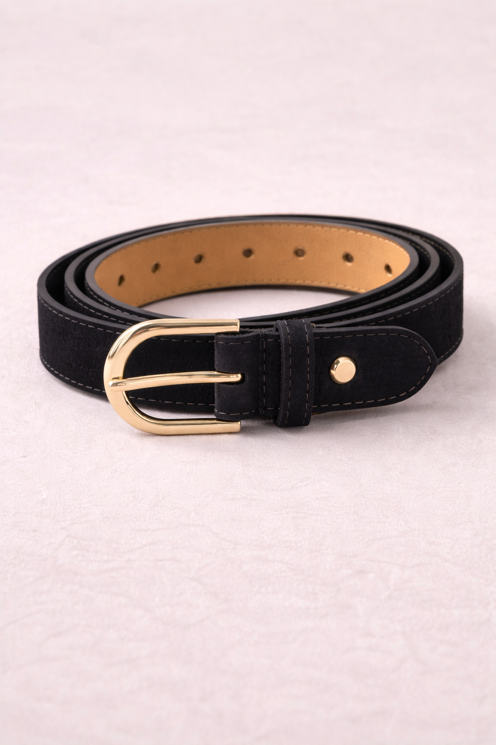 Ceinture effet daim – 100 cm ajustable à ta taille