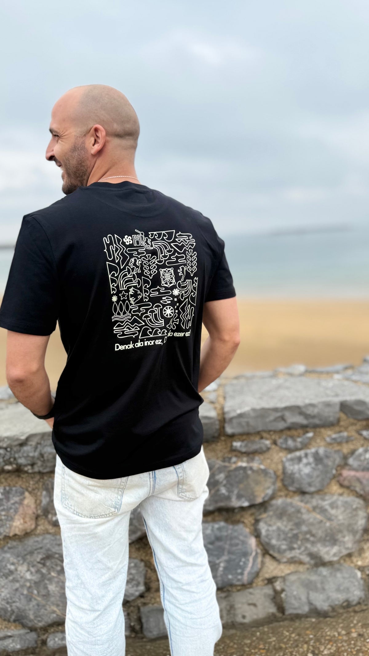 T-shirt DENAK EZ KEXA – Noir