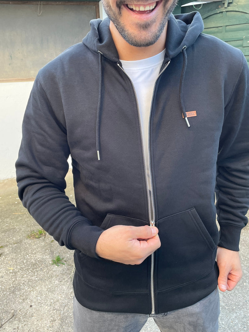 Ez Kexa- sweat zippé  - noir