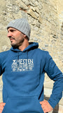 Sweat à capuche EZ KEXA “Amesten” – Rêver c’est résister – Coton bio & recyclé – 2 coloris