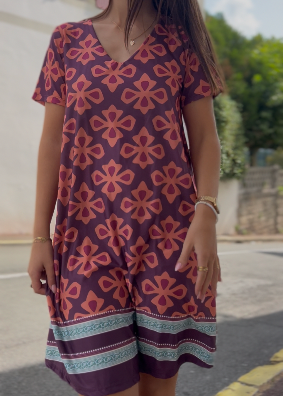 Robe Licra Manches Courtes | Taille Unique | Plusieurs Coloris