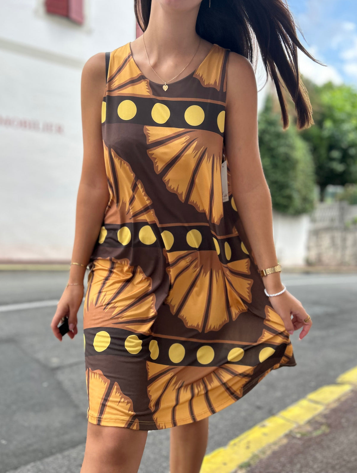 Robe Licra Sans Manches | Taille Unique | Plusieurs Coloris