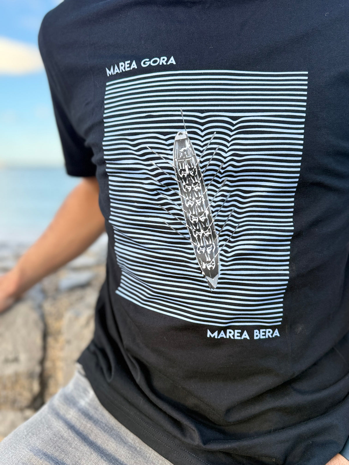 T-shirt Ez Kexa MAREA en coton bio – Qualité premium