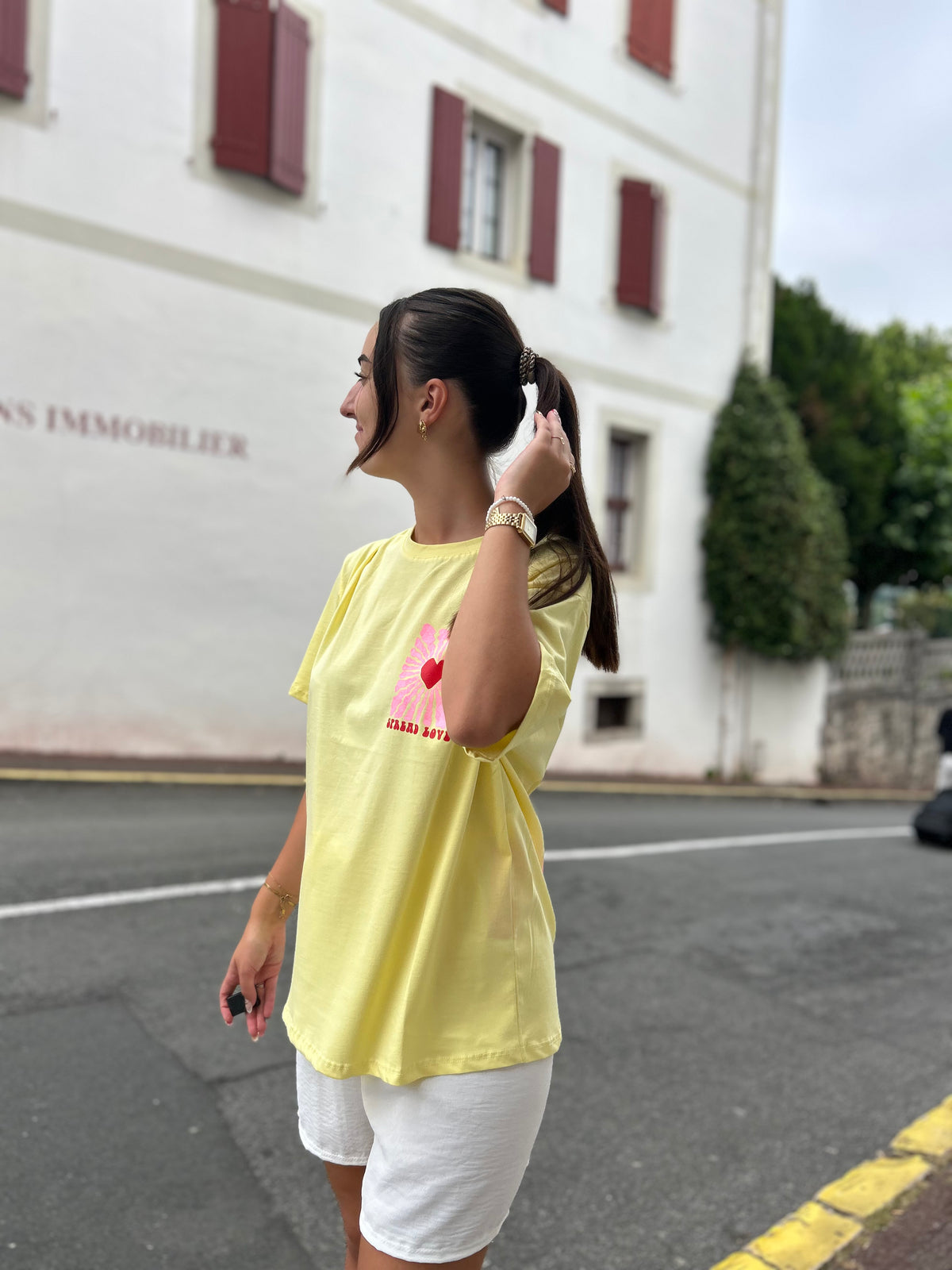 T-shirt Spread Love – Cœur Graphique