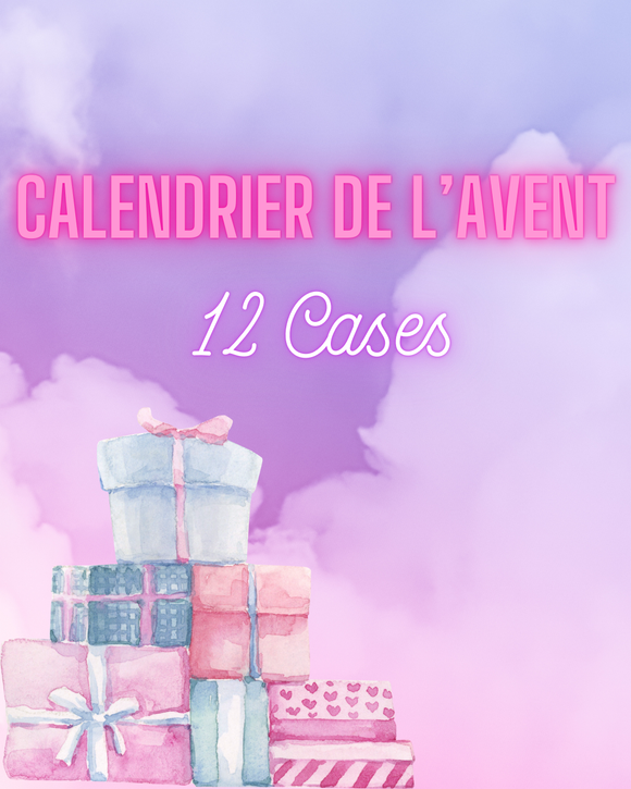 Calendrier de l'Avent - Personnalisé - 12 cases