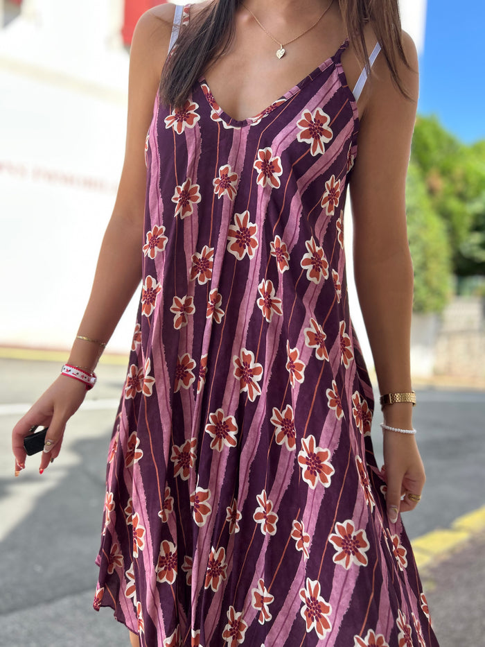 Robe Fleurie courte – Taille Unique