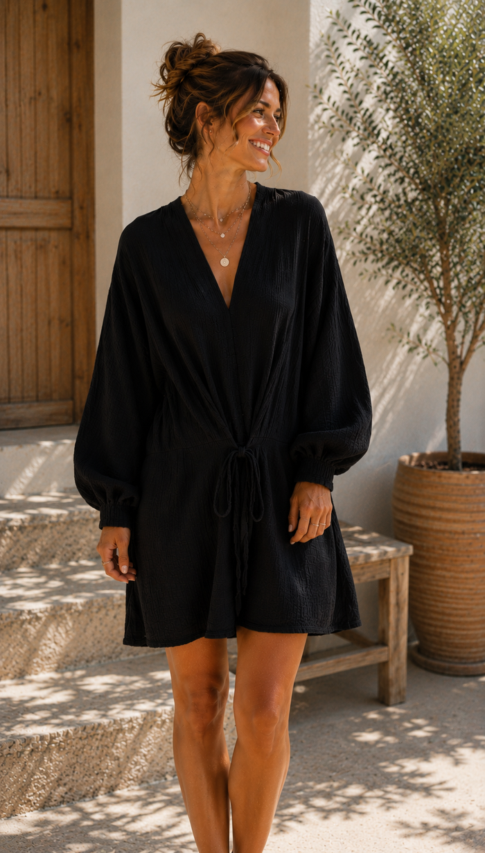 Robe Gaze de Coton – Taille Unique