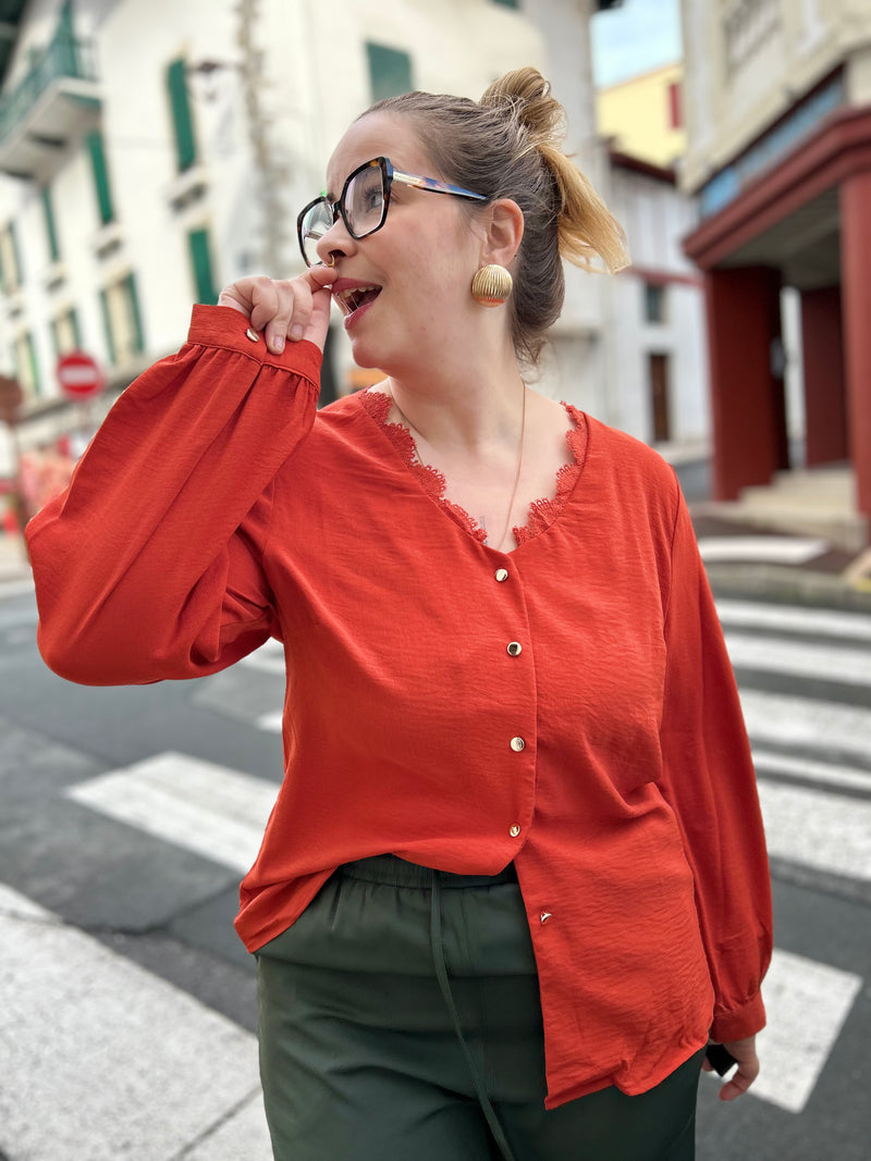 Chemise Sienna 🧡