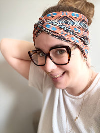 🐆 Bandeau cheveux épais imprimé – Le détail qui change tout