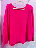 Pull Réversible Col V - RITA - 5 coloris
