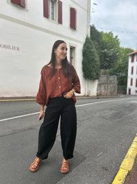 Barrel Pants  – Taille Unique | Noir, Kaki, Beige