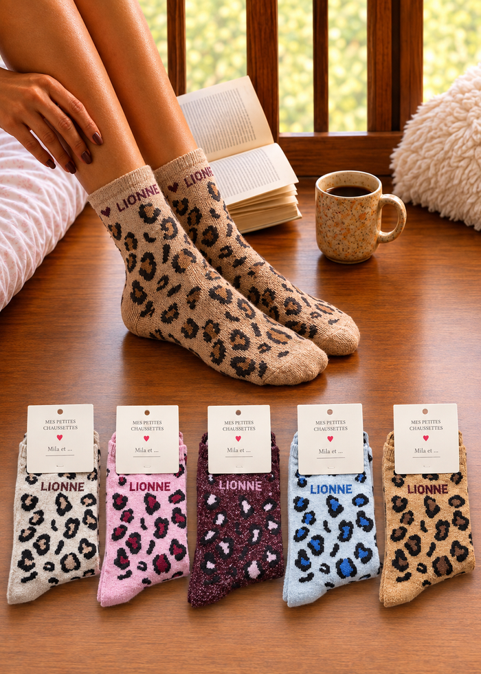 Chaussettes "Lionne"