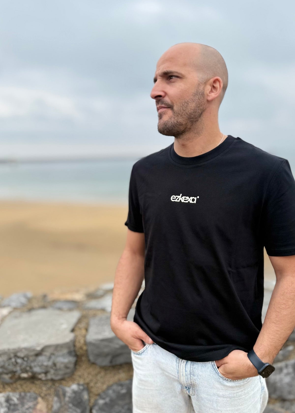 T-shirt DENAK EZ KEXA – Noir