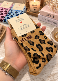 Chaussettes "Féline"