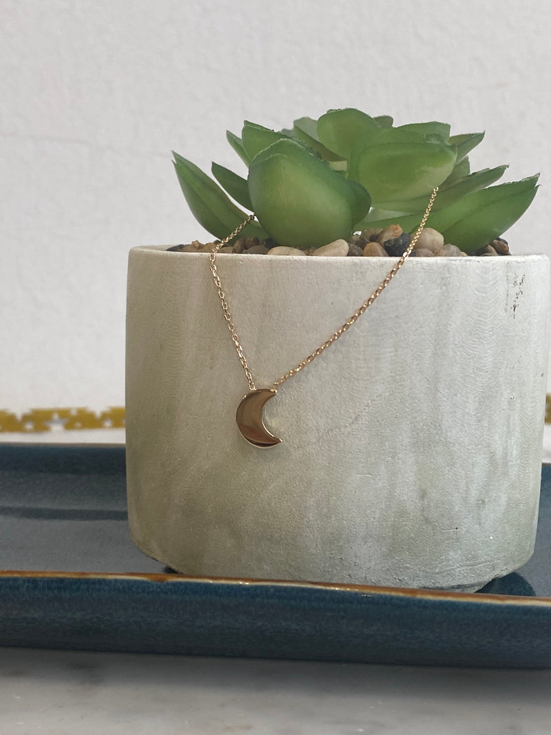 Collier plaque or Lune