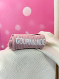 Chaussettes à paillettes. Messages drôles