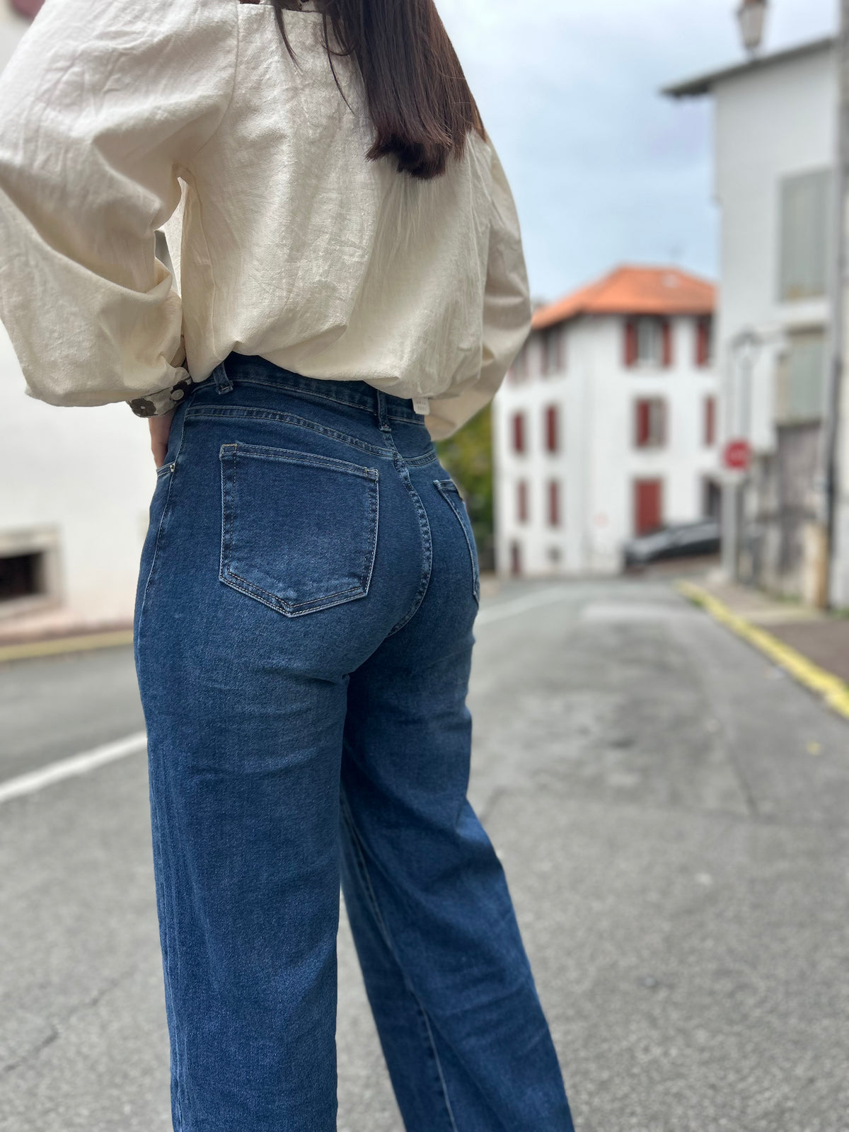 Jean femme The Contemporary coupe large
