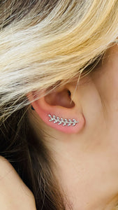 Boucles d’oreilles montantes   Argent