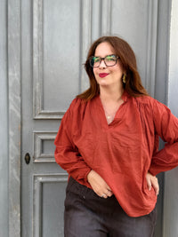 Blouse en voile de coton - Plusieurs couleurs