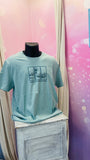 🌊 T-shirt homme Ez Kexa "Kantauri" – Vert d'eau – 100% coton bio