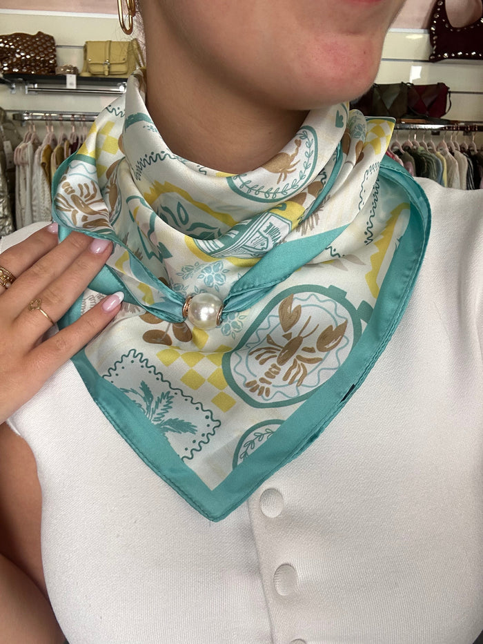 Foulard Aimant Magnétique – Touche Chic & Pratique