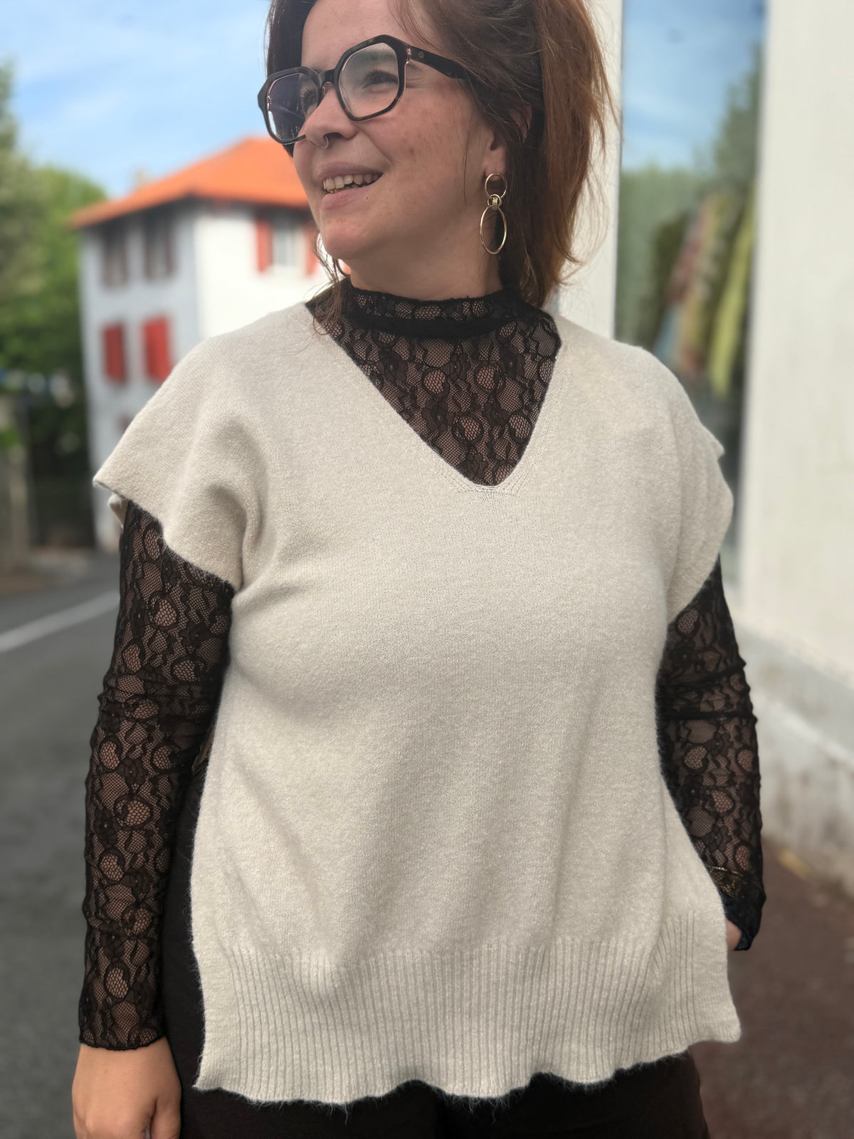 Pull sans manches — Matières nobles | Taille unique | Modadom