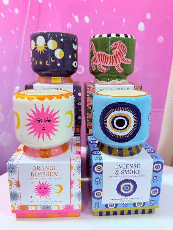 ☀️ Bougie Céramique – Orange Blossom