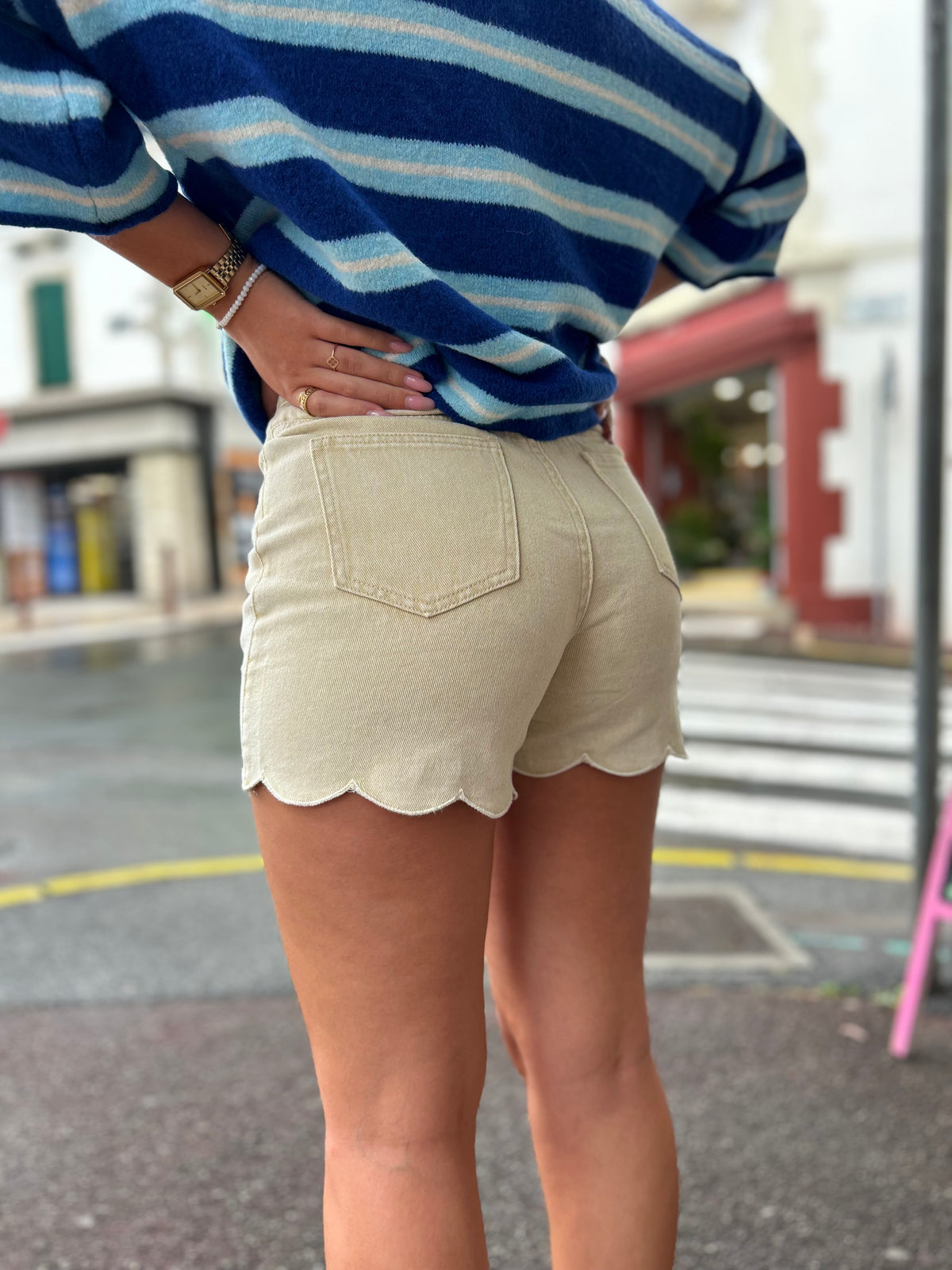 Short Tulipe - Beige
