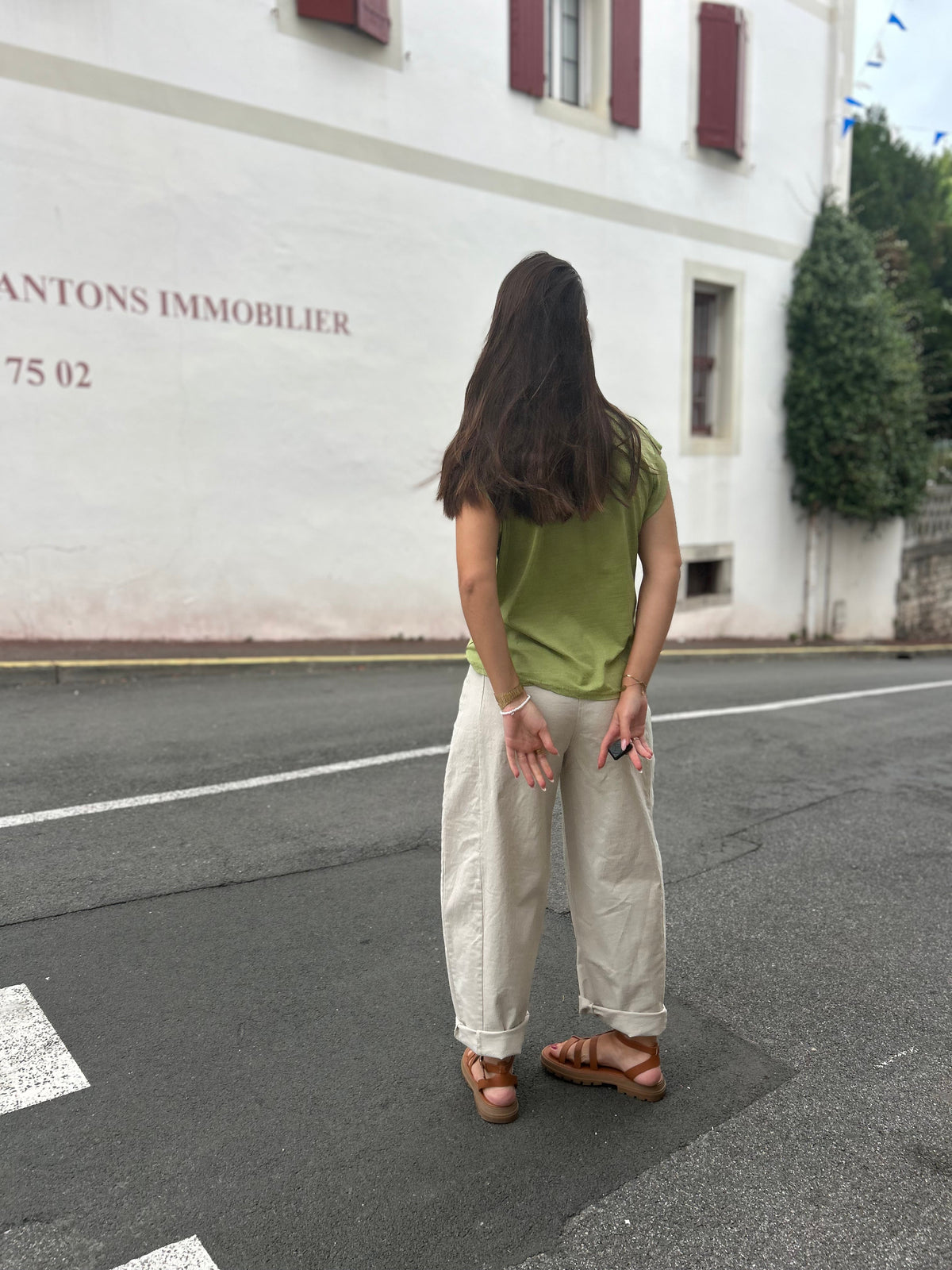 Barrel Pants  – Taille Unique | Noir, Kaki, Beige