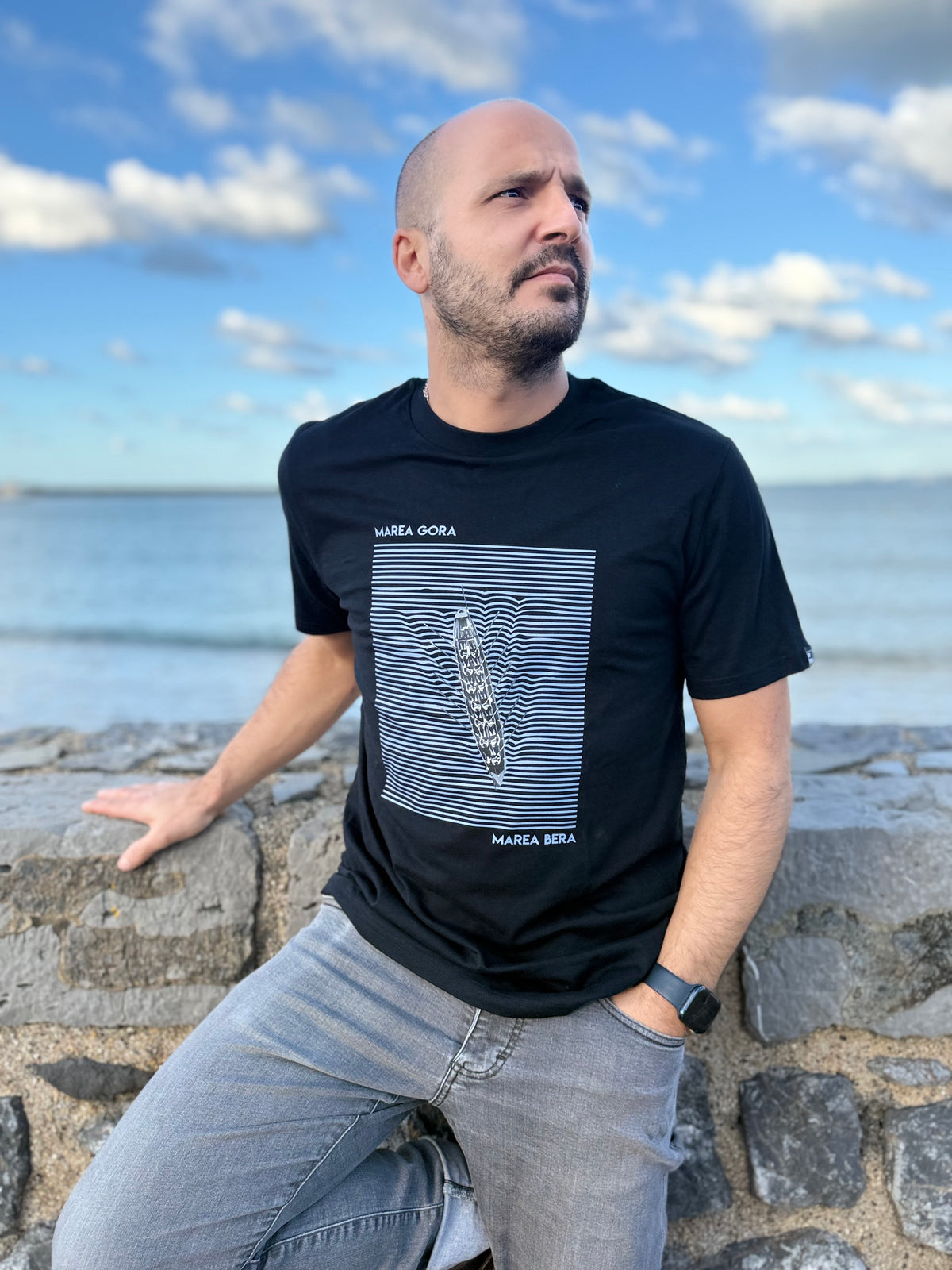 T-shirt Ez Kexa MAREA en coton bio – Qualité premium
