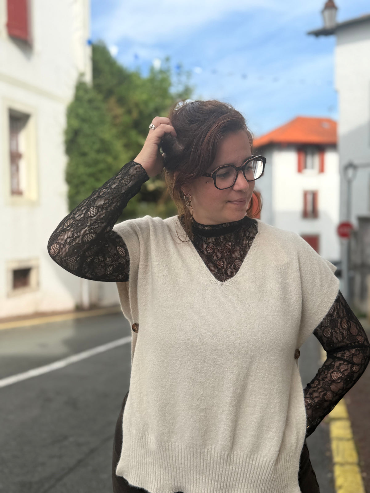 Pull sans manches — Matières nobles | Taille unique | Modadom