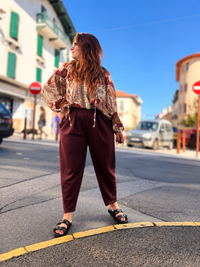 Pantalon Fluide Confort Grande Taille