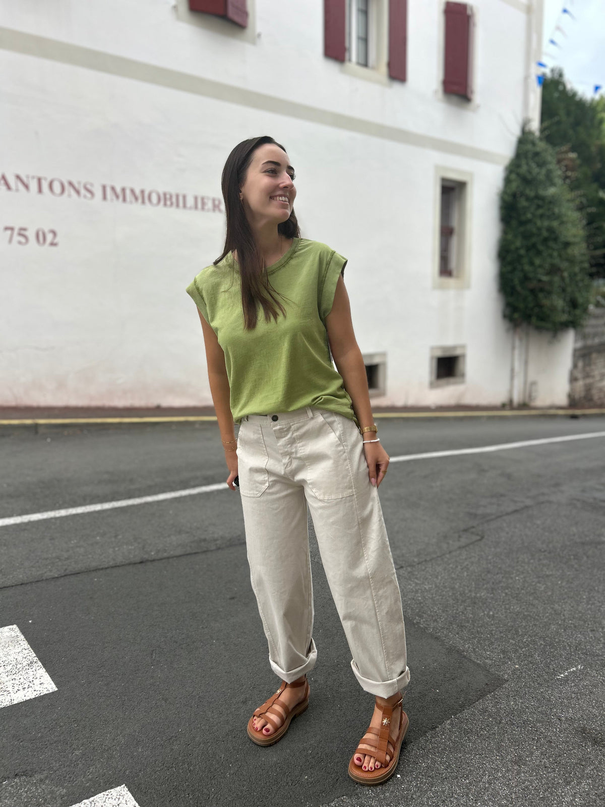 Barrel Pants  – Taille Unique | Noir, Kaki, Beige
