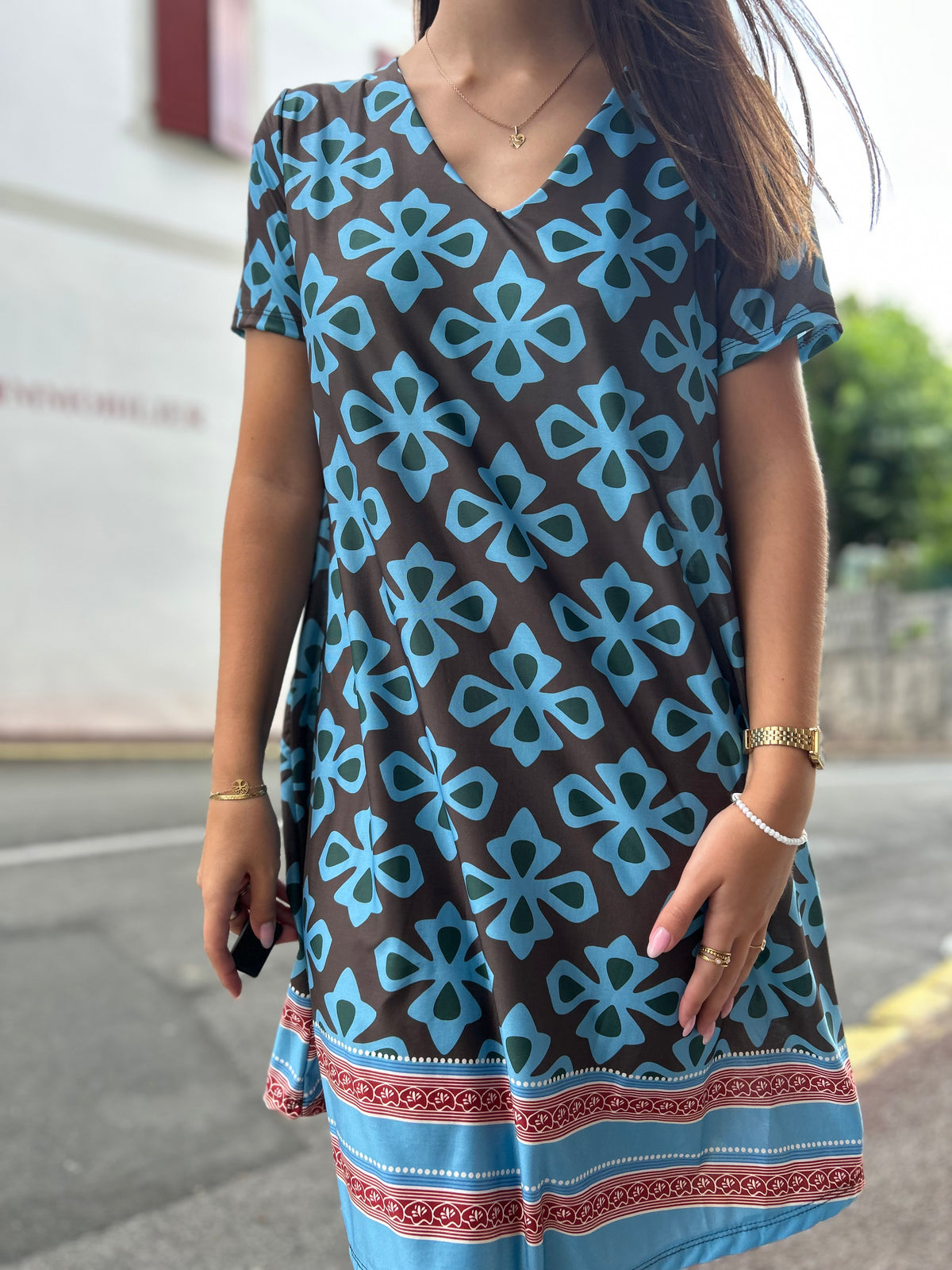 Robe Licra Manches Courtes | Taille Unique | Plusieurs Coloris