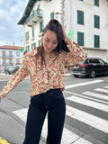 💛🌺Chemise fleurie bohème