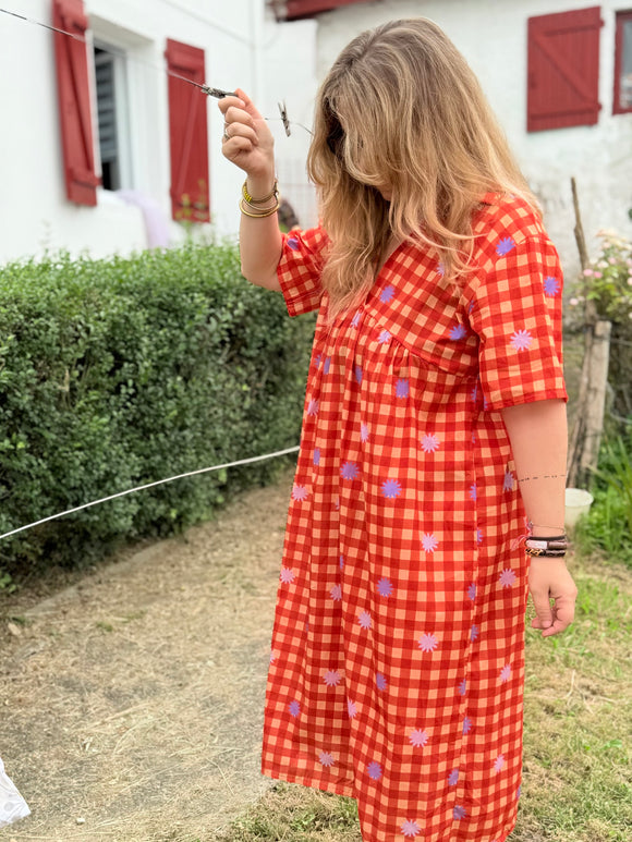 Robe Vichy tendance Modadom