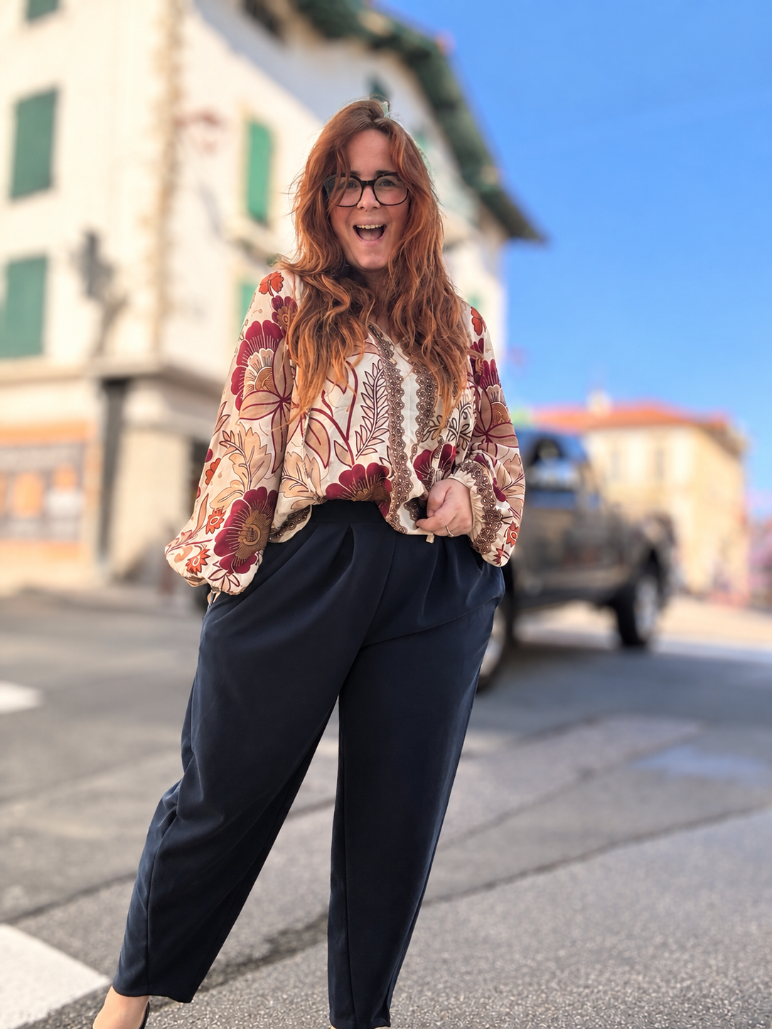 Pantalon Fluide Confort Grande Taille