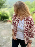 Veste doudoune léopard tendance 2025 Modadom