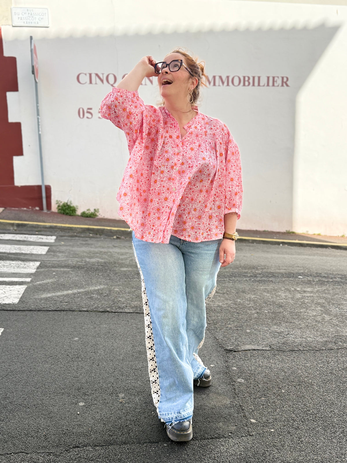 Jean Femme Dentelle Tendance