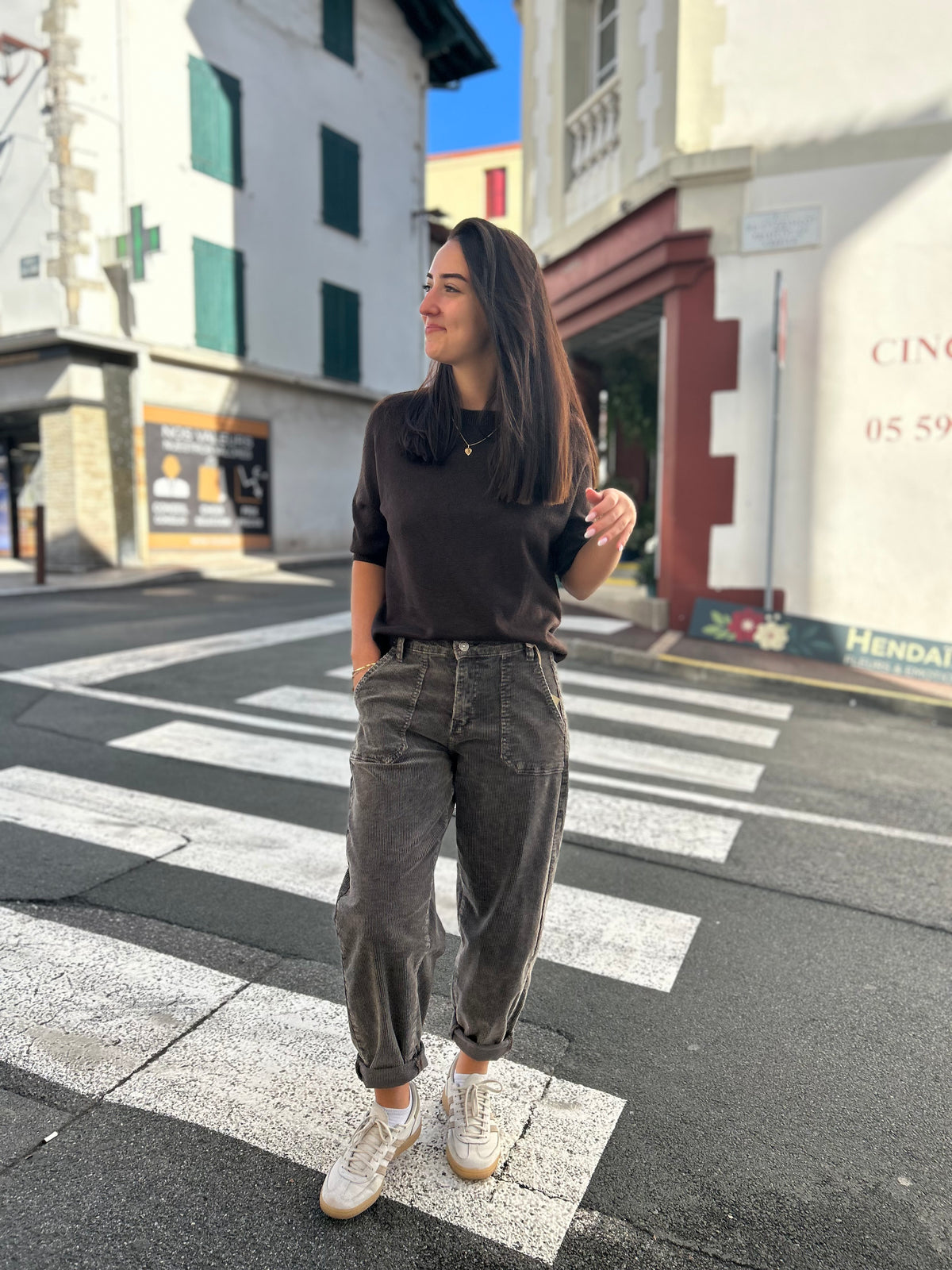 Pantalon velours marron 🍂
