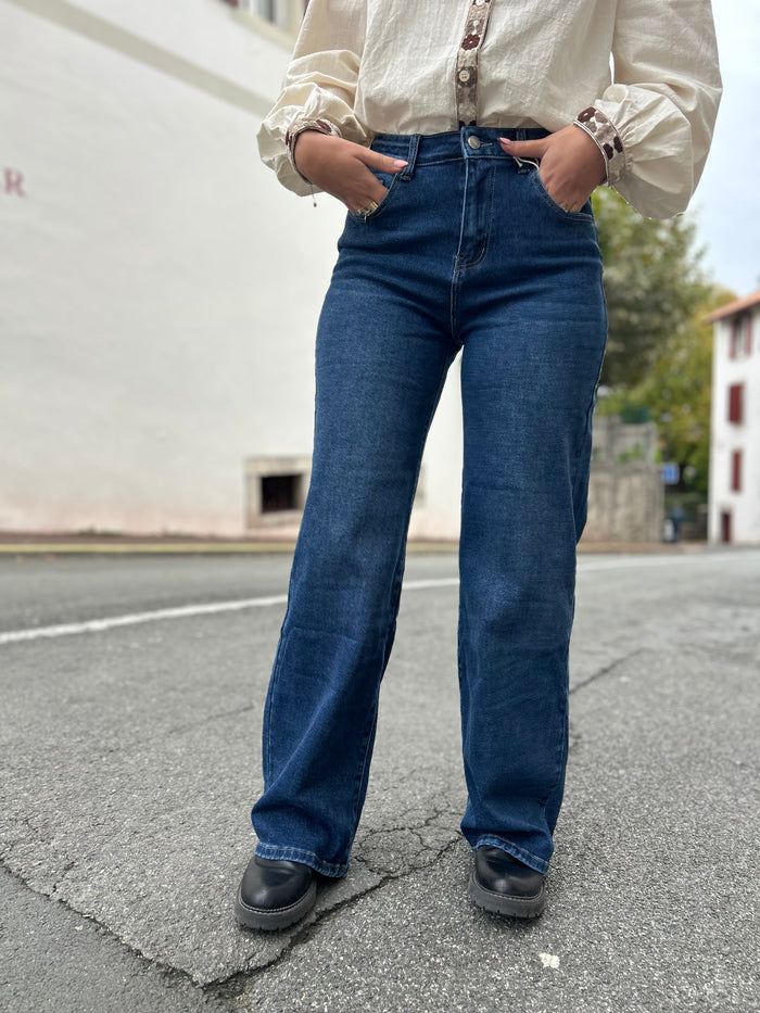 Jean femme The Contemporary coupe large