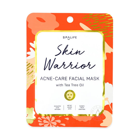Masque facial Skin Warrior Acne-Care à l'huile d'arbre à thé