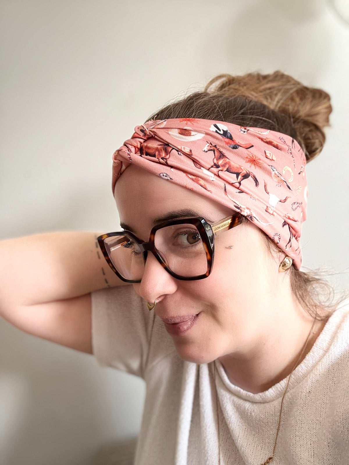 🐆 Bandeau cheveux épais imprimé – Le détail qui change tout