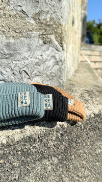 Bonnet marin EZ KEXA – Modèle Arrantzale – Biscuit, Noir ou Vert Foncé