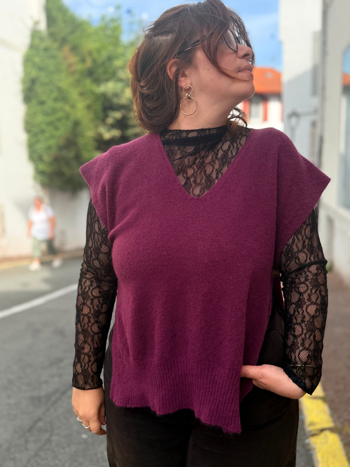 Pull sans manches — Matières nobles | Taille unique | Modadom